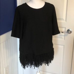 GUC Banana Republic fringe shirt